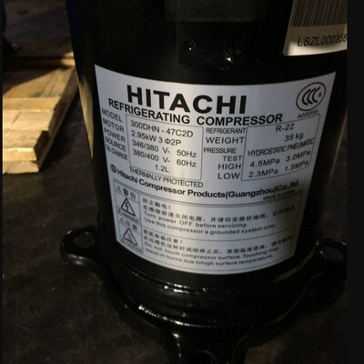 E405DHD-36D2YG 适用于日立5匹变频压缩机配件 E405DHD-38D2YG