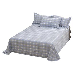 春夏纯棉床单单件1.2/1.5/1.8/2m床品宿舍单双人全棉被单子圆角