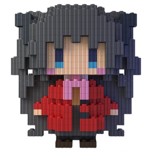 同人二创fgo积木人仔fate3拼装人偶小颗粒益智动漫手办模型