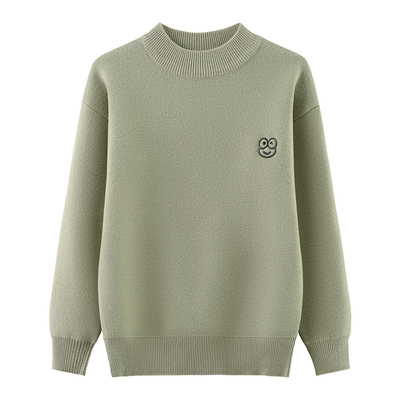 儿童毛衣一体绒秋冬装