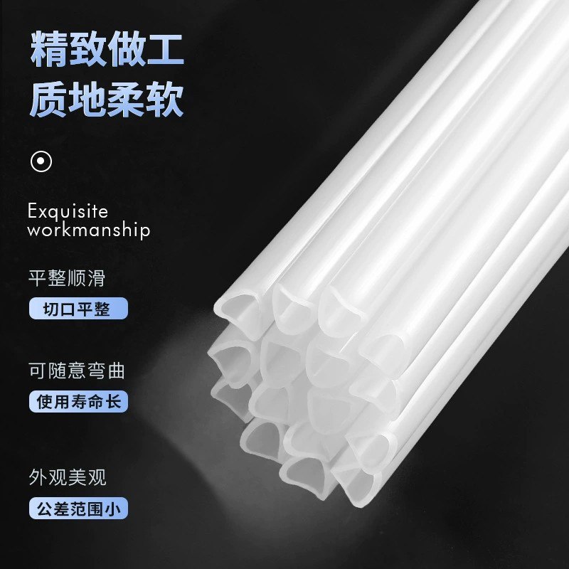 工厂订制塑料管子喷雾器管子管PE头空心管子吸水吸管管透明泵管