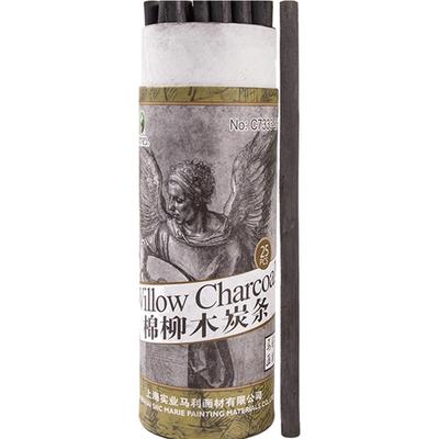 【素描神器】马利棉柳木炭条