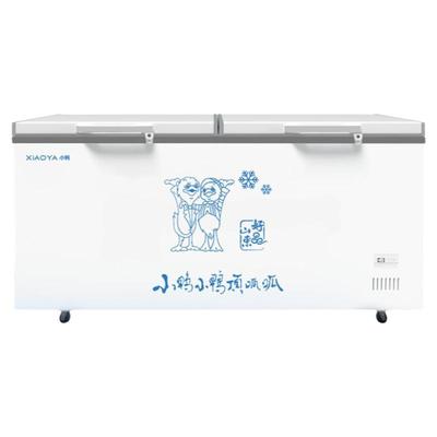 小鸭冰柜卧式单双温冷藏冷冻冷柜