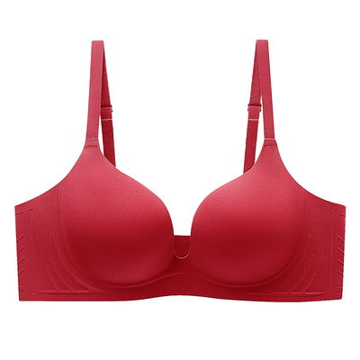 润微小胸聚拢显大无痕文胸