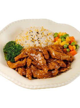 黑椒鸡柳料理包盖浇饭速食商用