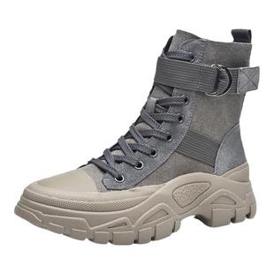 专业户外高帮登山鞋女厚底防滑防水徒步鞋透气运动越野爬山马丁靴