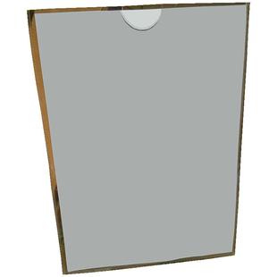 A4插纸盒文件夹有机盒亚克力有机玻璃卡槽插槽透明资料收纳相框