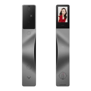 鹿客掌心锁V5Max掌静脉3D人脸智能门锁指纹锁密码锁家用门锁