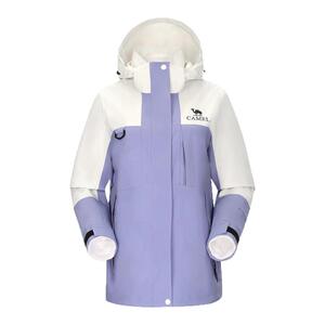 骆驼户外冲锋衣三合一女秋冬新款暴雨防水防风外套可拆卸登山服男