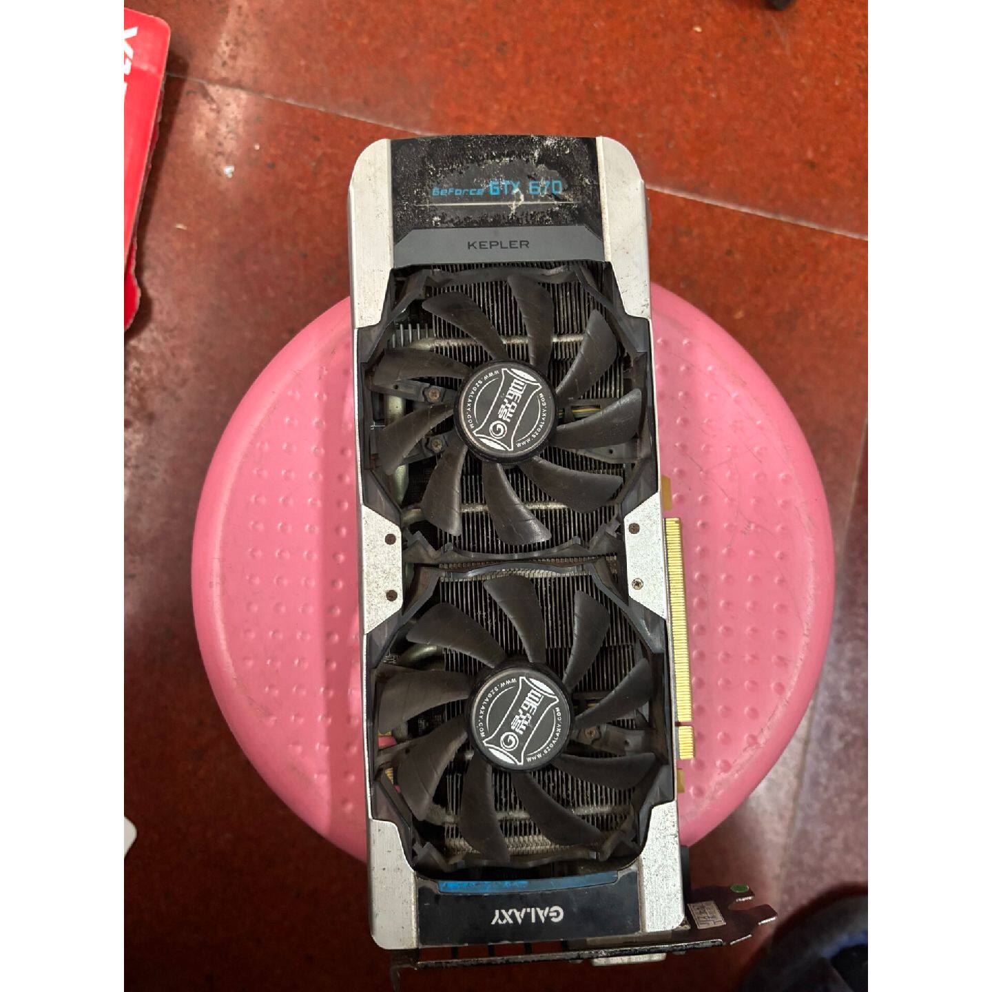 议价影驰GTX660Ti四星大将显卡，3G DDR5显存