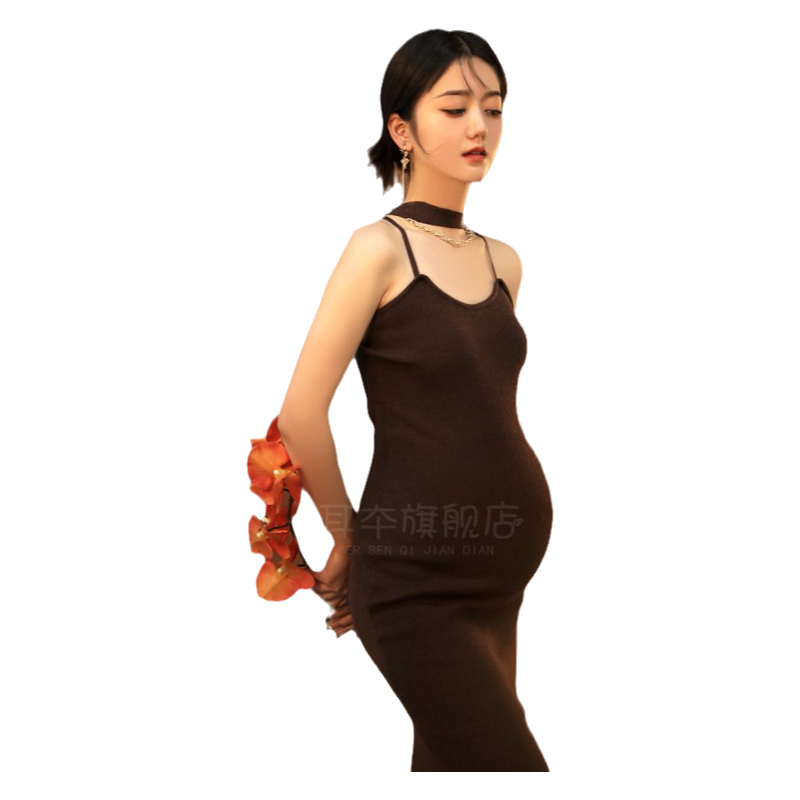 孕妇艺术照写真摄影服装