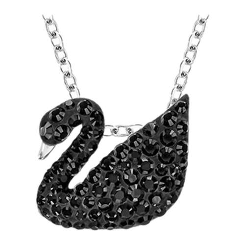 【新年礼物】施华洛世奇Swan项链(小)黑天鹅吊坠配饰饰品