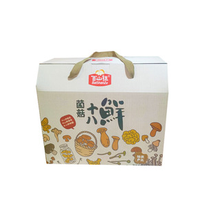 庆元特产百山祖山珍菌菇十八鲜礼盒 黑木耳香菇18种菌菇干货礼盒