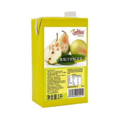 德馨珍选香梨汁1L盒装