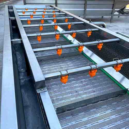 高压喷淋式气泡清洗机 大姜小龙虾清洗设备 预制净菜加工成套设备