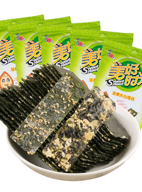 美好时光椰子坚果巴旦木夹心海苔