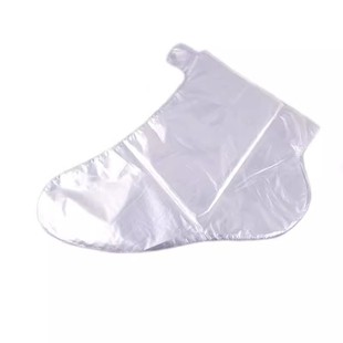 一次性脚膜套防干裂塑料透明足套手膜泡脚试鞋套防水鞋套足疗脚套
