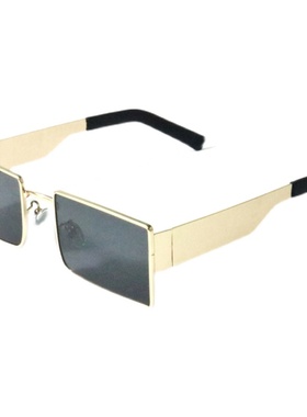 工业风墨镜uv400金属元素