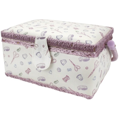 刺绣工具收纳盒布艺针线盒十字绣