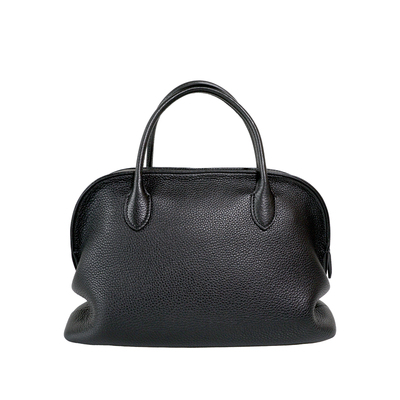 Bounded有界丨头层仿鹿皮保龄球包贝壳包大容量通勤手提包超软皮