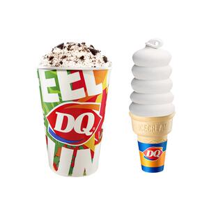【电子卡券】DQ 1份标准杯暴风雪5球甜筒冰淇淋组合【谨防诈骗】