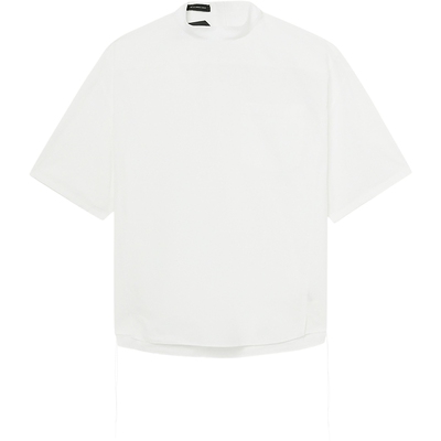 IT宽松廓形立领短袖T恤