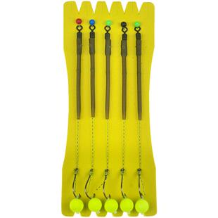 欧式浮水珠反底浮珠钓组水库湖泊溪流池塘倒刺千又钓鱼钩浮水珠珠