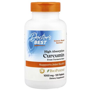 美国Doctor s Best curcumin 姜黄素C3复合物片 1000mg*120片