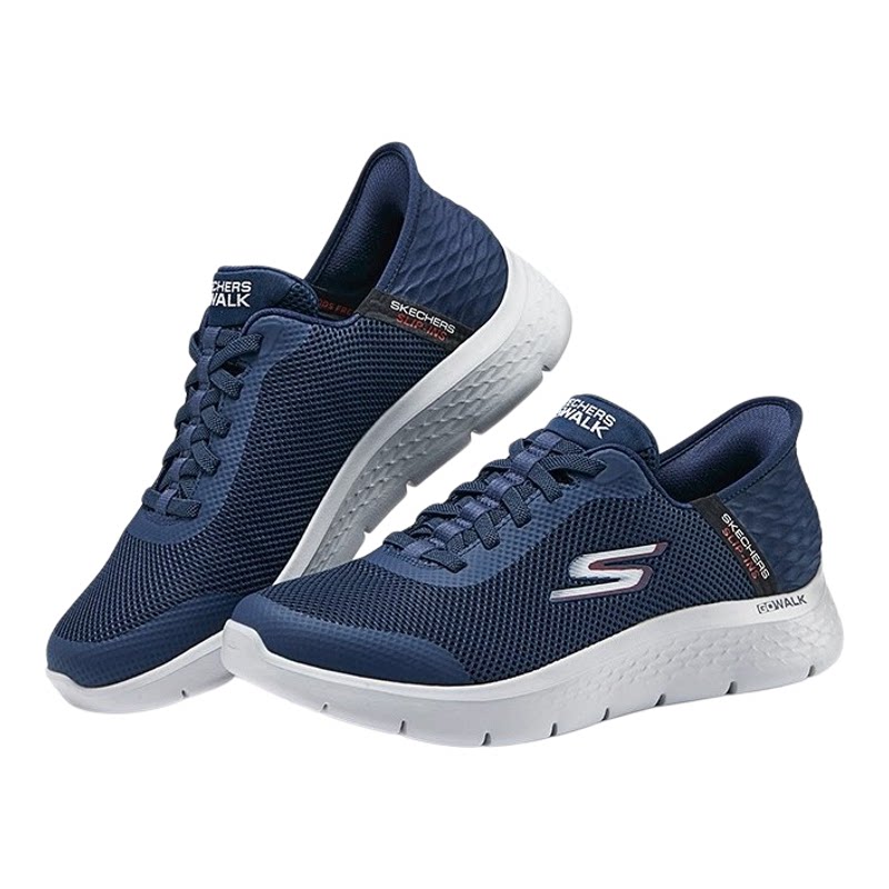 Skechers斯凯奇男鞋一脚蹬健步鞋