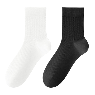 【冰冰凉感】袜子女网眼透气中筒