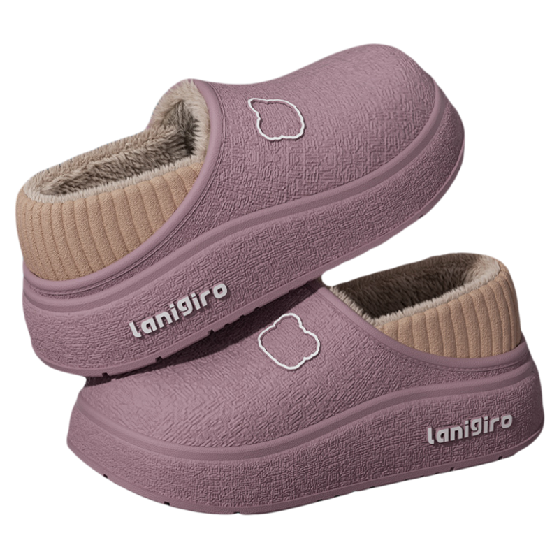 德国手术室棉拖鞋冬季女款包跟室内家居保暖防滑加绒防水医用棉鞋