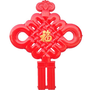 户外亮化装饰路灯杆中国结灯笼挂件 小区道路平安结LED发光福字灯