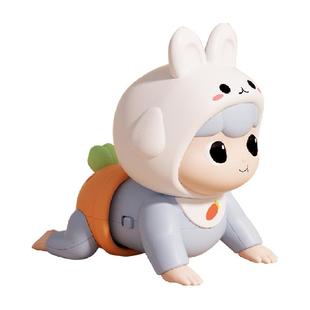 电动音乐爬爬娃娃早教宝宝抬头训练引导爬行玩具六一儿童节礼物6