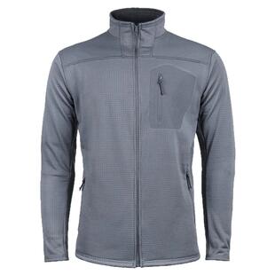 春夏户外男摇粒绒开衫保暖外套军迷冲锋衣内胆加厚双面飞翼抓绒衣