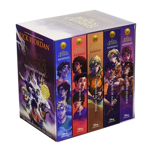 波西杰克逊 奥林匹斯英雄系列 5本套装 英文原版小说 The Heroes of Olympus Boxed Set 5 Book 经典珍藏 英文版 进口英语原版书籍