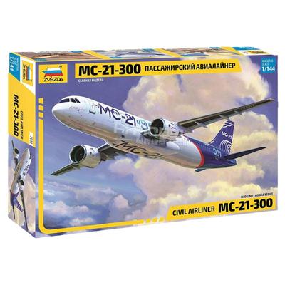 恒辉模型红星144伊尔拼装客机