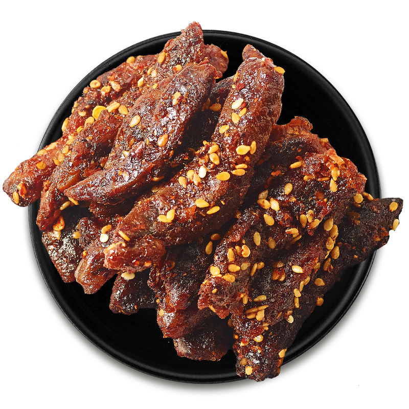 来伊份川香牛肉条250g麻辣牛肉干