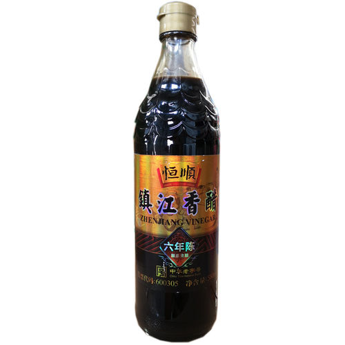 【580ml×2瓶断版老货】恒顺镇江香醋六年陈月子食用蟹醋酸中微甜