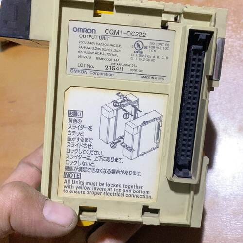 【请询价】CQM1-OC222 PLC输出模块，全新拆机，功能完