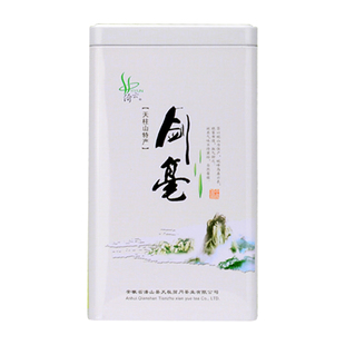 天柱剑毫天柱山茶叶2025新茶 安徽潜山剑豪天柱山茶罐装400g浓香