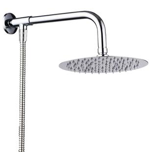 不锈钢暗装明装淋浴大花洒顶喷头横杆固定座莲蓬头出水管支架包邮