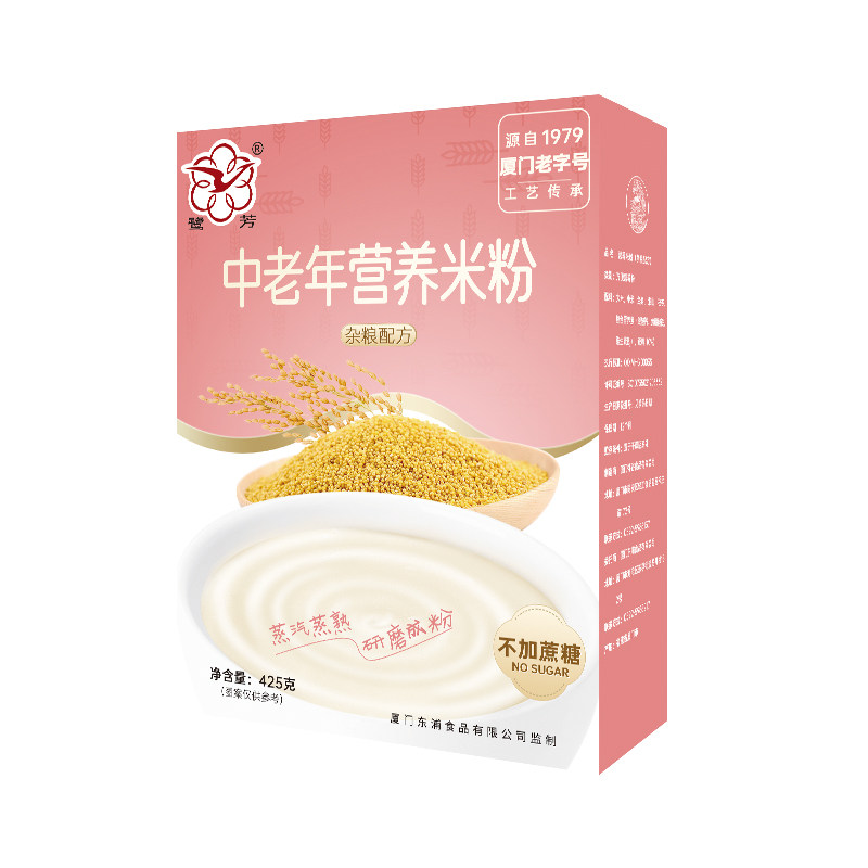 中老年营养米粉老年人米糊术后鼻饲流食代餐老人吃的食品早餐