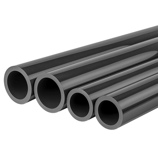 戎生UPVC管工业管道塑料化工深灰硬给水管pvc-u管材国标排水pvc管