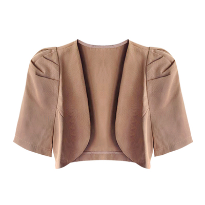 女装新款夏季短款外搭上衣开衫