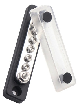 新款房车游艇5路Busbar汇线48V排排紫铜汇流排大100A电流接线排