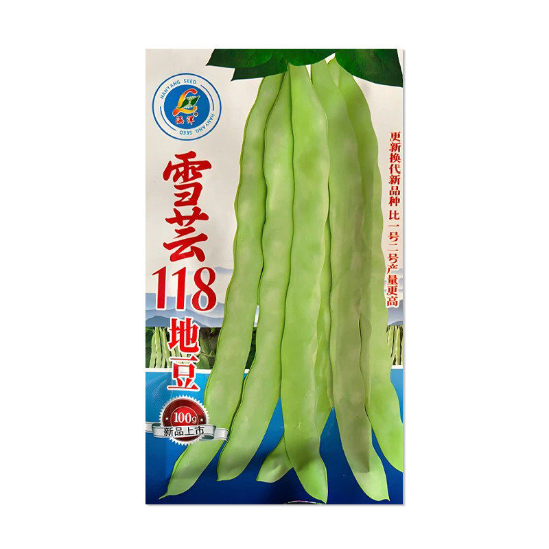 涵洋雪芸118地豆种子蔬菜种孑