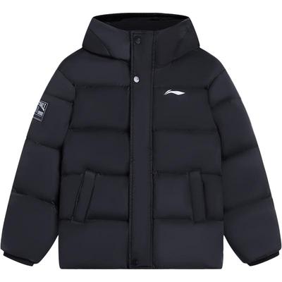 李宁童男女同款短羽绒服