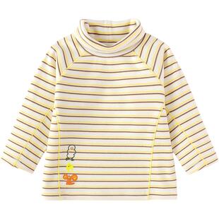 巴拉巴拉balaOne童装儿童长袖t恤男童女童2025冬季新款打底衫发热