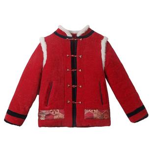 【重工锦服】咕噜日记童装儿童新中式拜年服男女童加厚款外套保暖