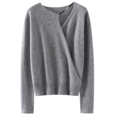 启超官方高端100%纯山羊绒衫